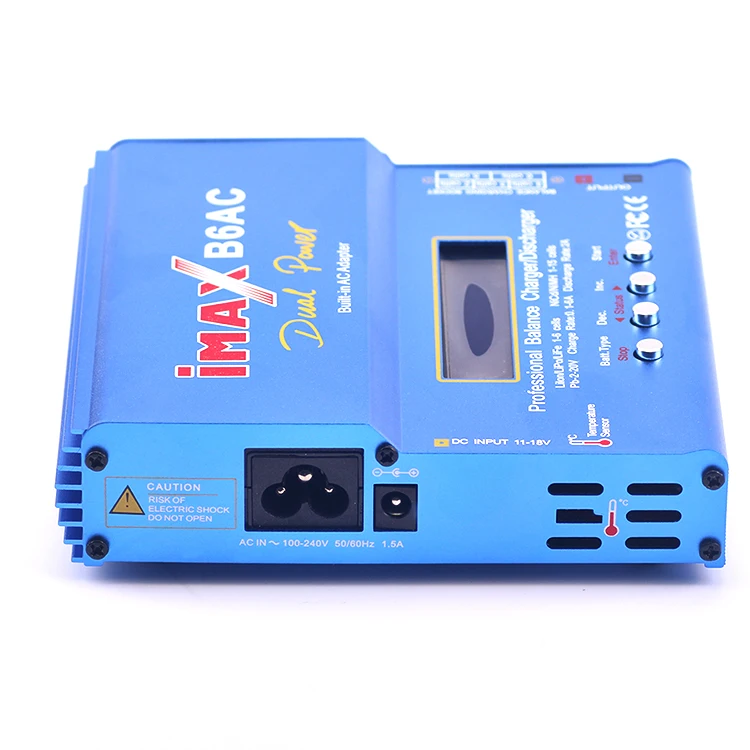 IMAX B6AC 80 Вт Lipo NiMh литий-ионный Ni-CdRC Батарея баланс цифровой Зарядное устройство Dis