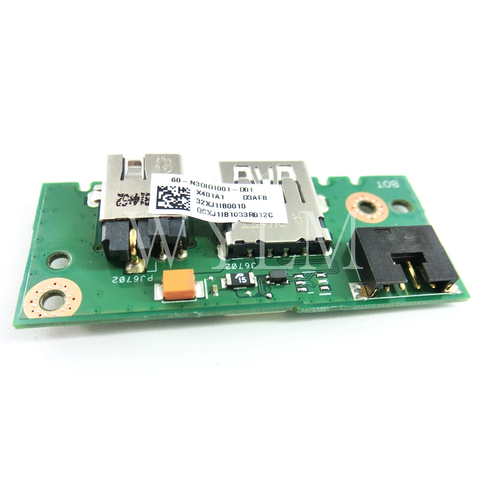 X401A _ IO доска REV2.0 для ASUS X301A X501A Мощность ноутбука аудио USB Плата интерфейсная плата