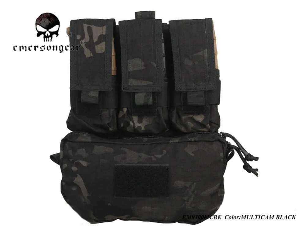 Emersongear штурмовая задняя панель военный комплект Molle для боевого страйкбольного