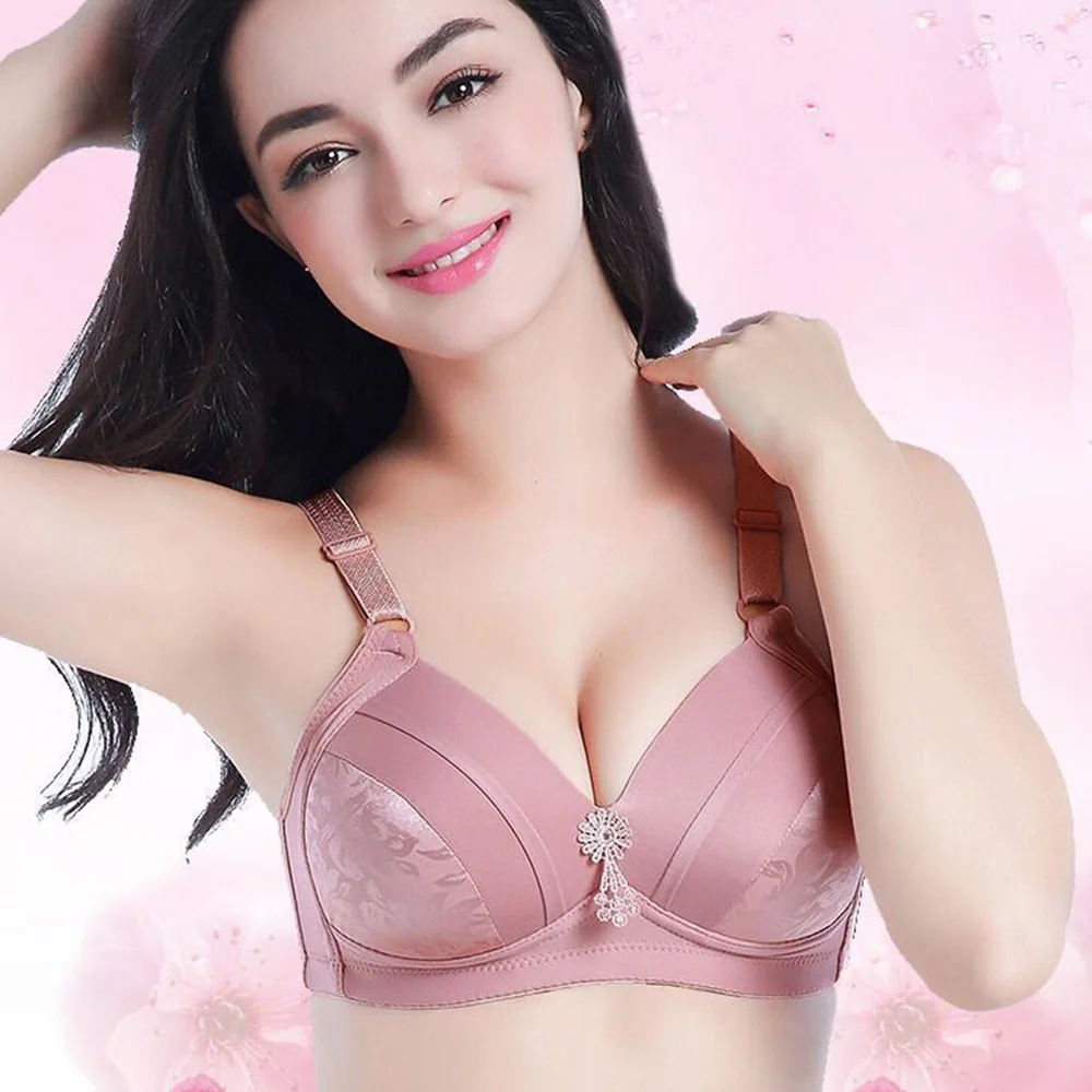 New High Grade Sexy Lingerie Womens Underwear Push Up Bra Comfortable Wide shoulder straps Wireless Bralette Ladies Bras