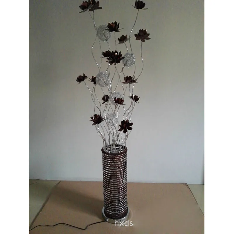 Новая алюминиевая напольная лампа для гостиной светодиодная спальни