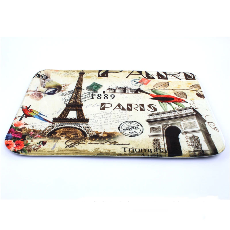 

Fashion Living Room Doormat Paris Tower Doormat Custom Door mat Home decor Carpet Fashion Rug