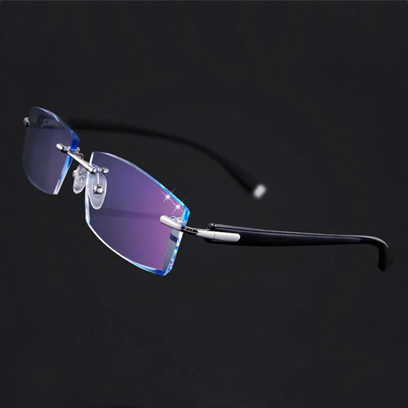 Новинка 58026 безободковая фоторамка для мужчин модные очки | Аксессуары одежды