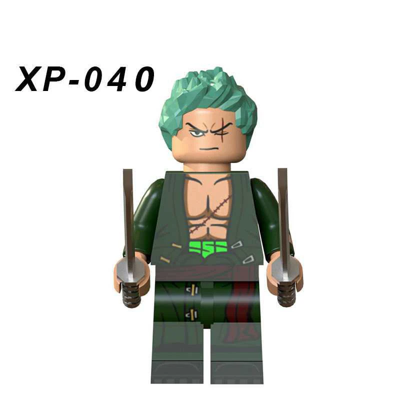 XP040 Одна деталь Санджи франки Луффи Сакадзуки Эдварда Ньюгейта Чоппер Dragon Ball Z фигурки строительные блоки игрушки для детей - Цвет: XP040