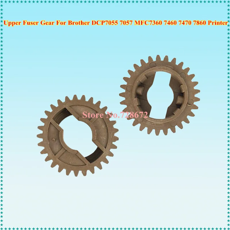 Новая верхняя роликовая Шестерня фьюзера для принтера Brother HL 2130 2240 2280 DCP 7055 7057 MFC 7360