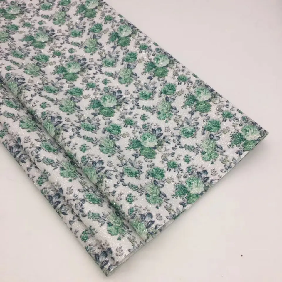 8 &quotx 11&quot(21cmX29cm) зеленый цветок блестящий кожаный лист тонкий искусственный
