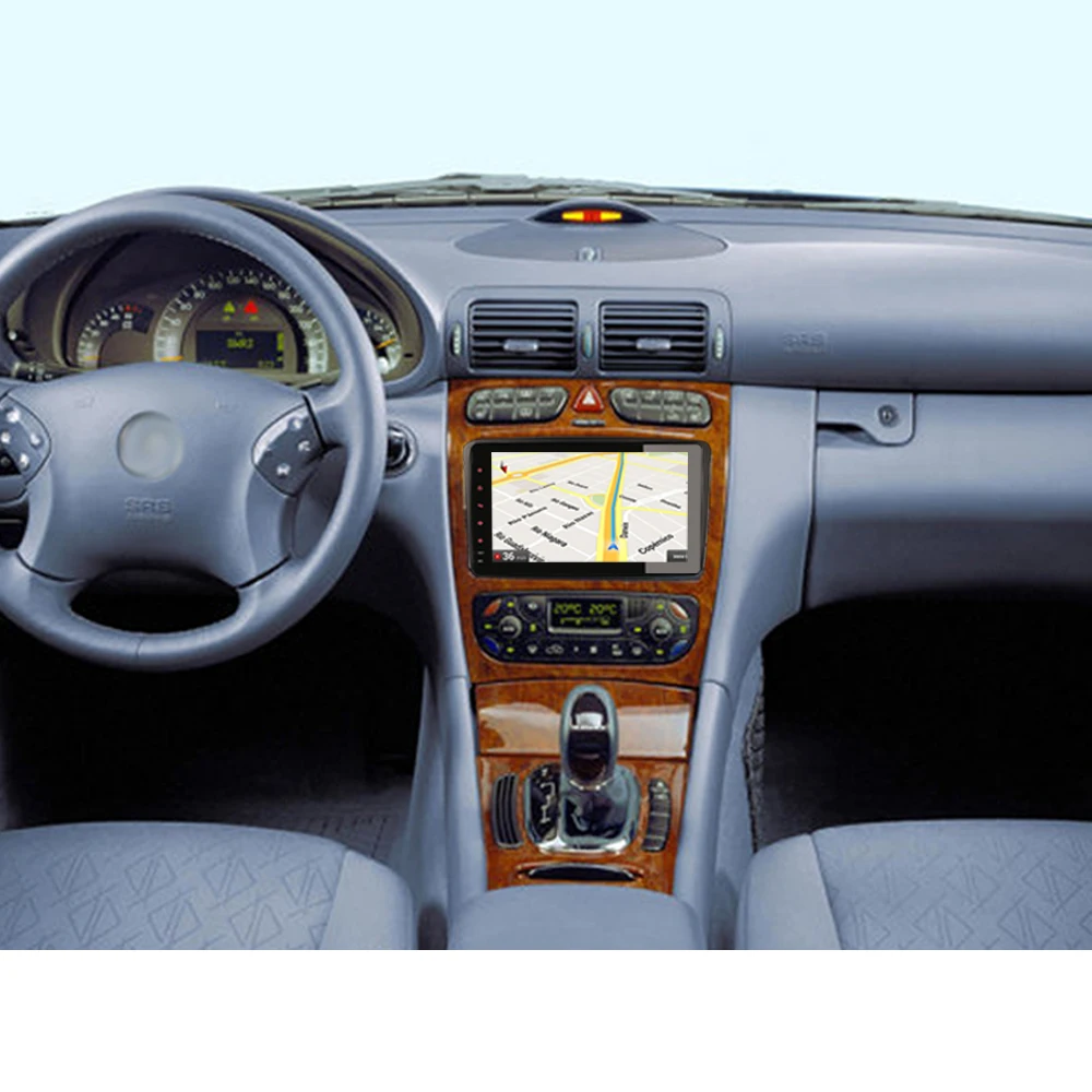 DAB + Android 8 0 Авторадио автомобильный стерео Radi плеер для Mercedes Benz CLK C209 W209 WiFi 3G 4G GPS BT USB