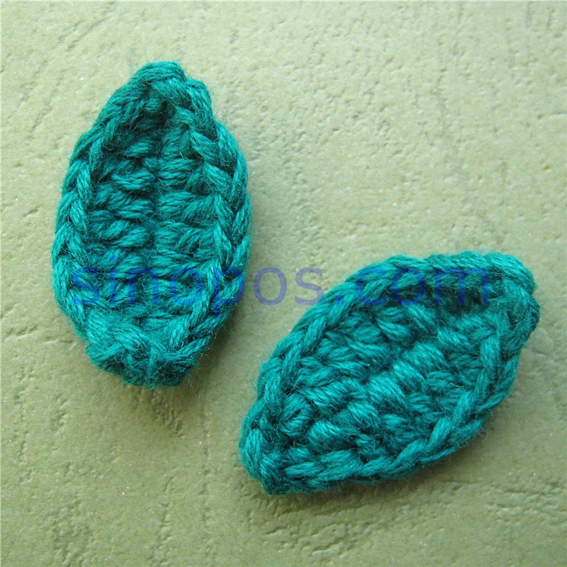 Ручная работа кроше лист 3 см квилтер украшение скрапбук DIY 3D отделка Ремесло