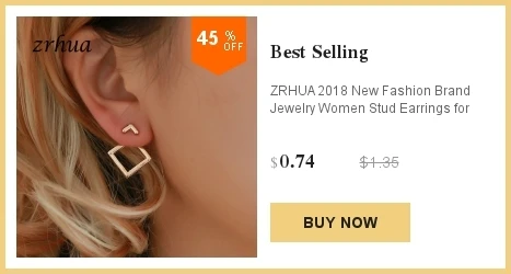 ZRHUA персонализированные ювелирные украшения фигурки золото/металл серебристого цвета серьги Современный модный зажим серьги для женщин Подарки для девочек на день рождения