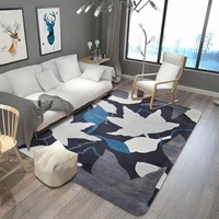 large area floor mat rugs multi sizes tatami rectangle carpet for living room mattress pastoral style leaf print rug and carpet