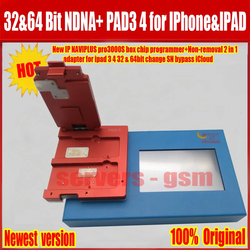 Новая IP TV BOX Pro 3000S NAND флэш-накопитель не удаления модуль адаптера для iPad 2/3/4, 5, 6, iPad Air 1 2 Naviplus Pro3000s NAND ремонт инструмента