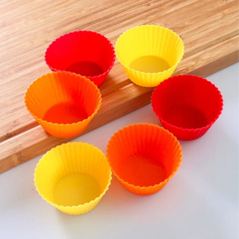 Силиконовая форма для маффинов 12 шт. 7 см|pastry tools|cupcake silicone moldmuffin |