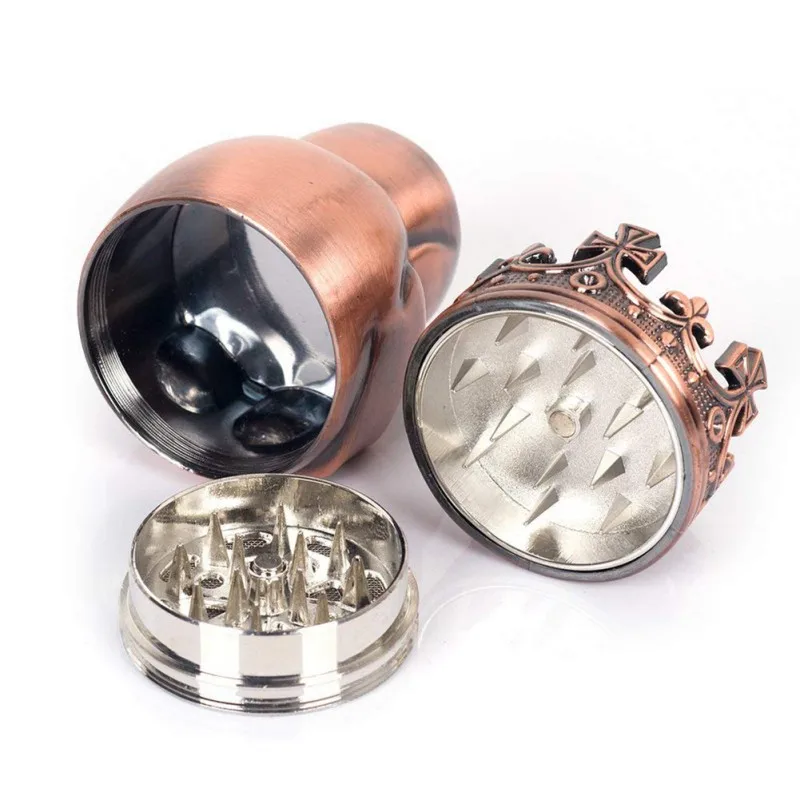 1 шт. пластиковый Точильщик для табака в стиле панк с головой призрака травяная