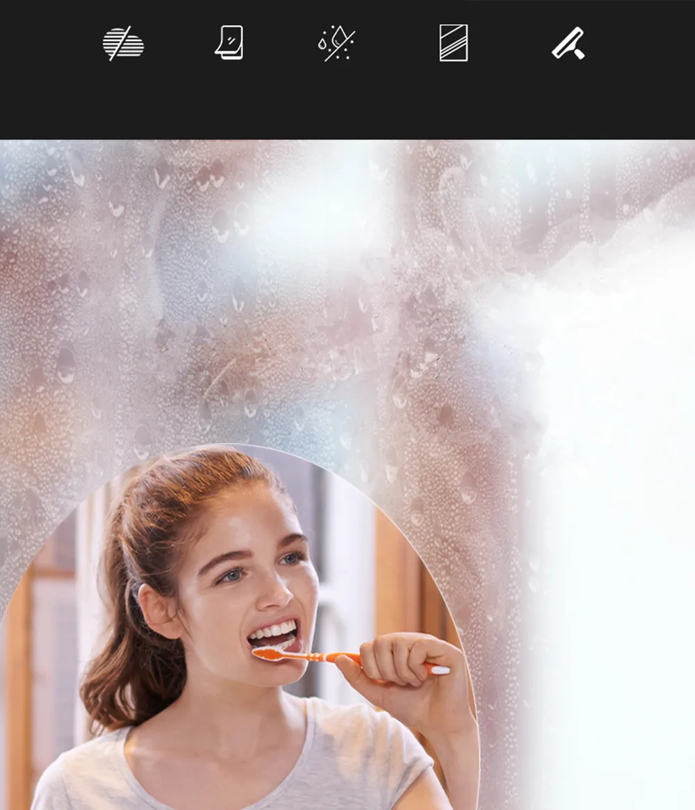 Защитная пленка на окна Прозрачная мягкая виниловая 0 5x1 м/20x39 дюймов для ванной