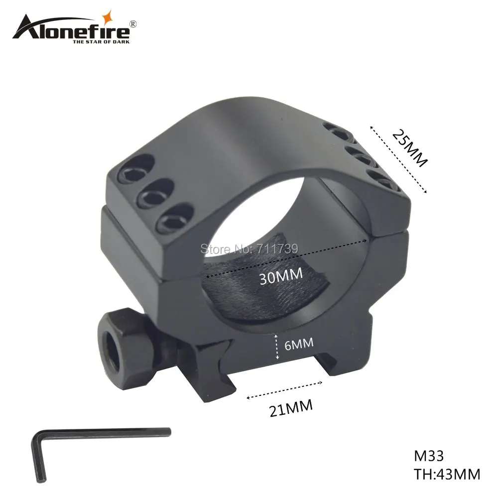 AloneFire M33 30 мм тактические охотничьи крепления 21 мм экстремально низкий профиль Вивер Пикатинни прицел крепление кольцо