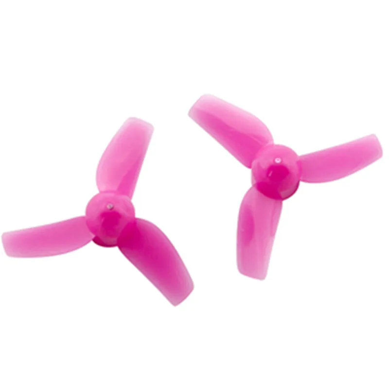 20pcs/lot Colorful 31mm 3-blade Propeller Props for Kingkong Tiny6 H36 RC Racing Quadcopter DIY Drone FPV Racer (10pair) | Игрушки и