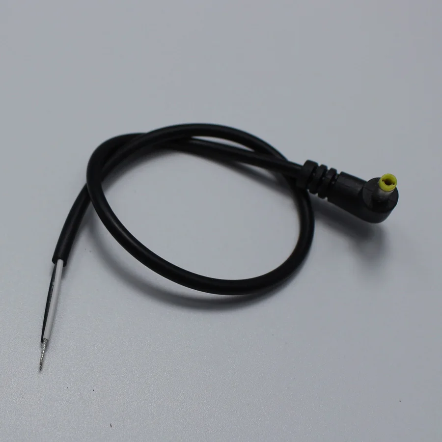 1pcs 4.0*1.7mm 90 Degrees DC Power Plug with 30cm Cable Black Charging Connector 4.0x1.7mm Plugs for Digital Audio | Обустройство