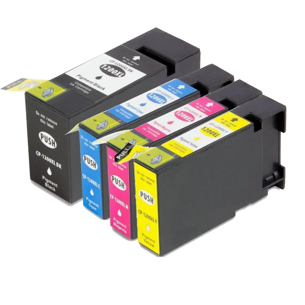 

4Pack Compatible for PGI-1200 XL PGI-1200 Ink Cartridges for Canon MAXIFY MB2020 MB2320 MB2050 MB2350 printer