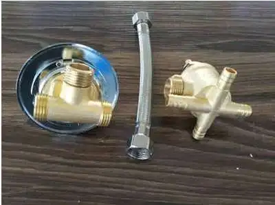 4 ways Intubation Настенный 2/3/4/5 способов водоотводная труба шунтирующий клапан смеситель для душа винт или интубации душевая кабина душевая комната латунный смесительный клапан - Цвет: 4 ways Intubation
