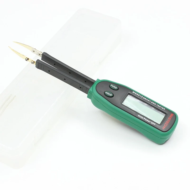 MASTECH MS8910 Смарт SMD тестер измеритель емкости мультиметр 3000 отсчетов ЖК дисплей