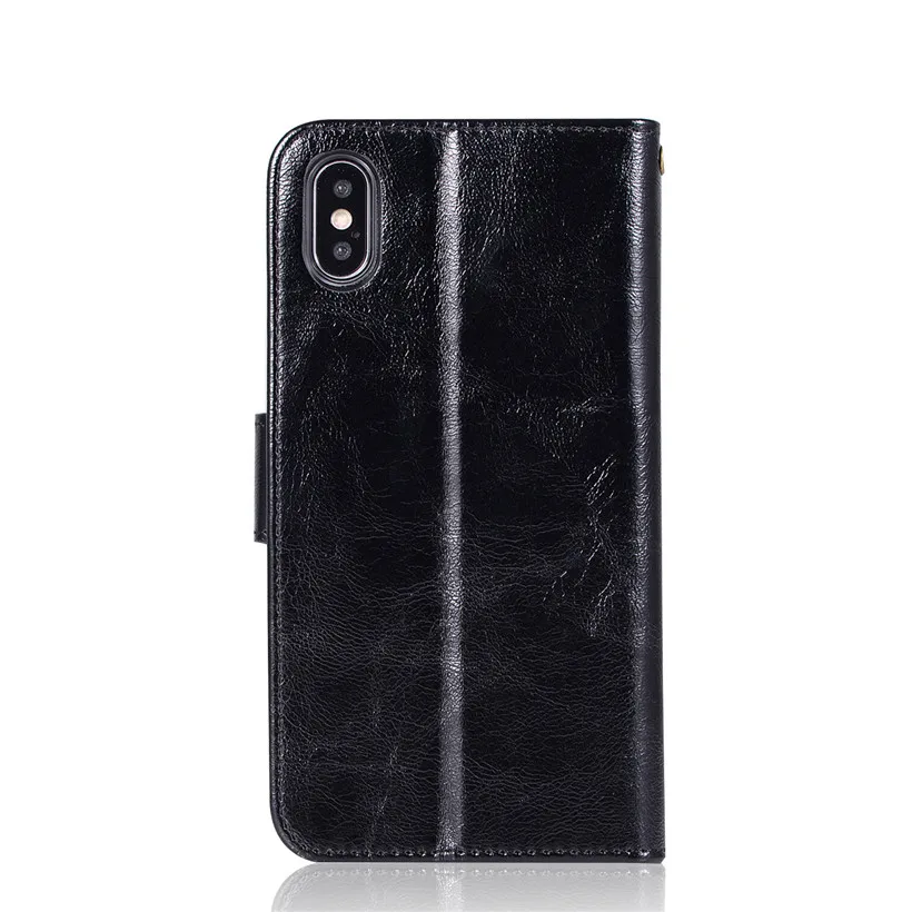 Чехол HEMASOLY для iPhone X 6 6s 7 8 Plus 5S SE чехол с откидной крышкой силиконовый в стиле ретро