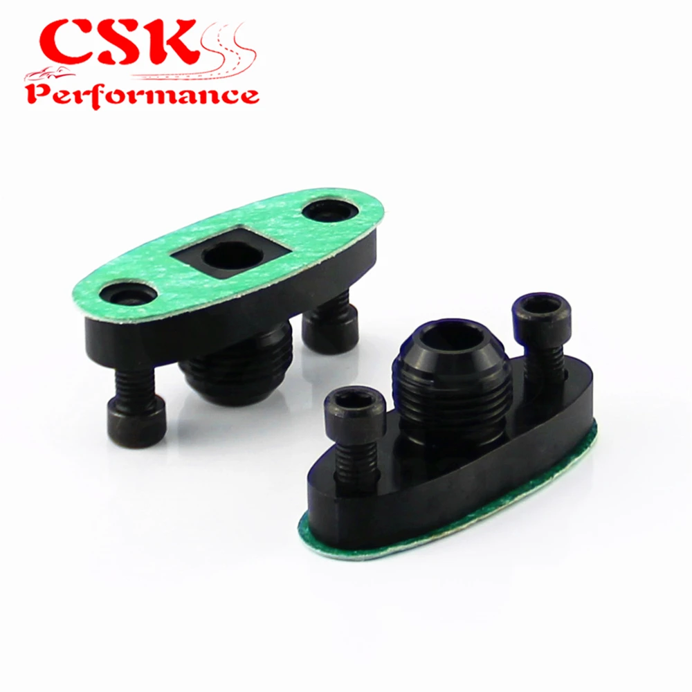 2 шт. комплект адаптеров для фланцевой прокладки|an fittings|fitting anturbo oil drain |