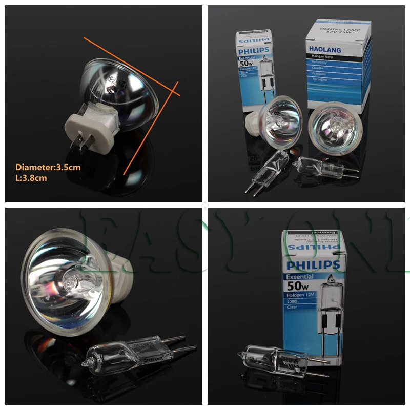 

Dental Oral Bulb Light Lamp & Halogen Bulb lamps for Dental Curing Light