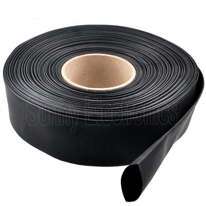 

30mm 50 Meters Black 2:1 Heatshrink Tube Tubing Sleeving Heat Shrink