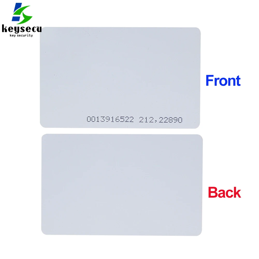 100 шт. низкая стоимость rfid-карты близость смарт-карты RFID 125 кГц TK4100 EM ID Card EM4100 ISO