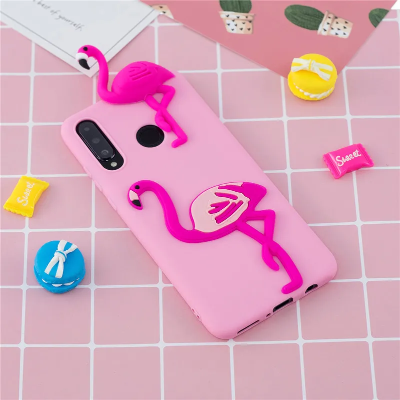 3D Милый Панда Единорог кактус Силиконовый ТПУ чехол для телефона на Coque huawei P Smart Honor 10i Honor 10 Lite чехол для женщин и детей