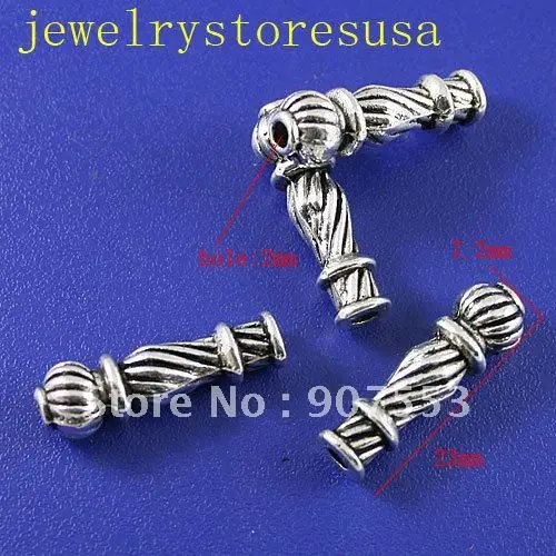 

20Pcs Tibetan silver vase Spacer Beads Findings h0353