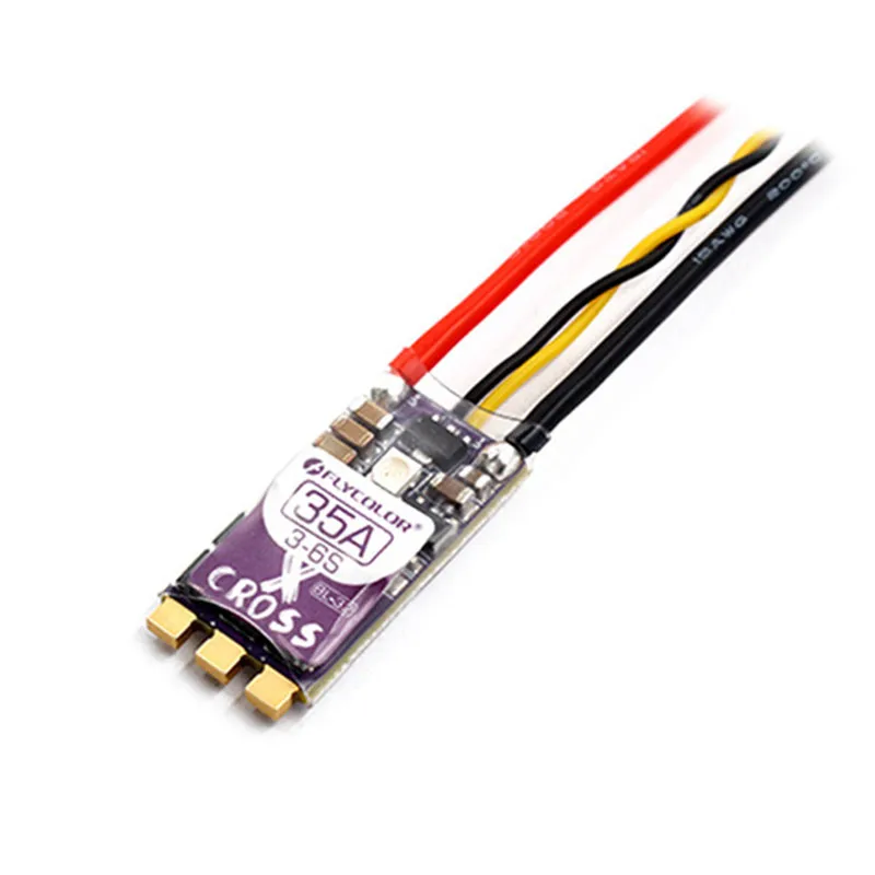 Новый Flycolor 35A/45A/50A 3 6S Blheli_32 32bit DSHOT1200 w/бесщеточный ESC для гоночных дронов с моделями
