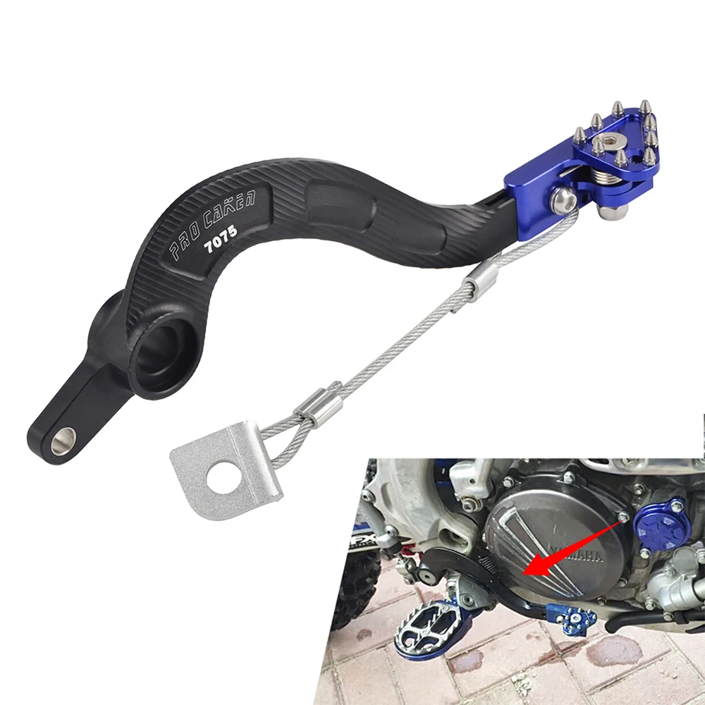 NICECNC мотоцикл педаль заднего ножного тормоза рычаг для Yamaha YZ 250F YZ 250F 2010 2011 2012 2013 велосипеды для езды по бездорожью