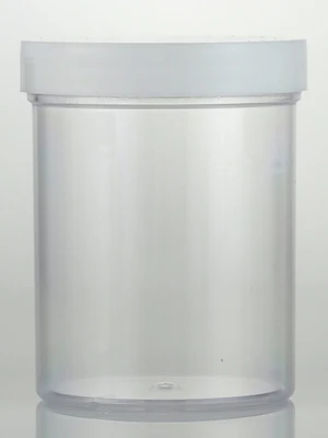 200G Jar Smooth Lid 120 мл 200 мл 400 мл пустая прозрачная PS пластиковая банка контейнер, горшок для пудры Жестяная Банка, бутылка для Крема Косметическая упаковка 12 шт./лот - Цвет: 200G Jar Smooth Lid