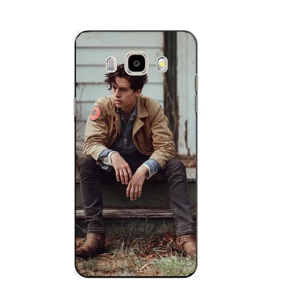 Роскошные ривердейл Southside жесткий чехол для телефона чехол для samsung S5 S6 S7 край S8 S9 плюс J1 J5 J7 A3 A5 A7 Note 5 Note 8 - Цвет: Синий