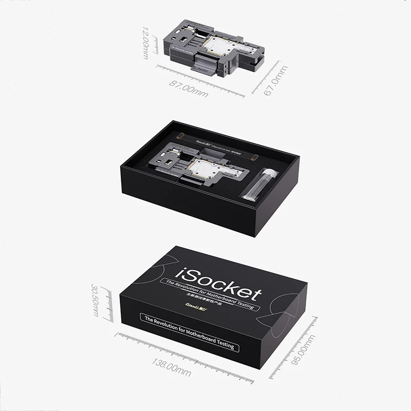 Qianli iSocket для iPhone X/XS Max логическая плата диагностический тестовый крепеж материнская плата ремонтные инструменты без пайки