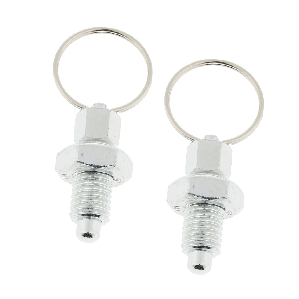 2 шт. индексирующий поршень из нержавеющей стали с вытяжным кольцом M10 |