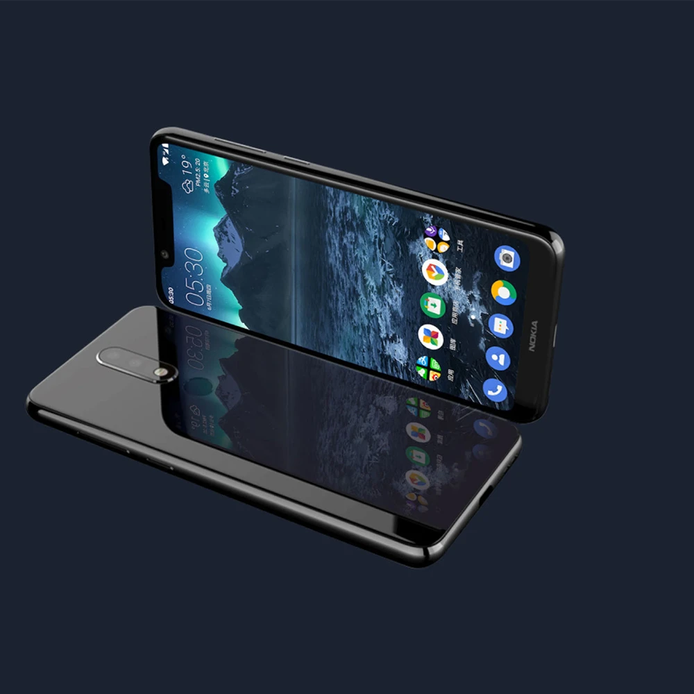 Nokia X5 3g 4G RAM 32 64G ROM мобильный телефон 5 86 '񟽤 мАч 3 Камера 13MP и 5MP 8MP черный или