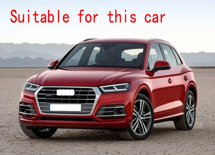 Декоративные аксессуары для Audi Q5 FY 2018 2019 передний и задний бампер из нержавеющей