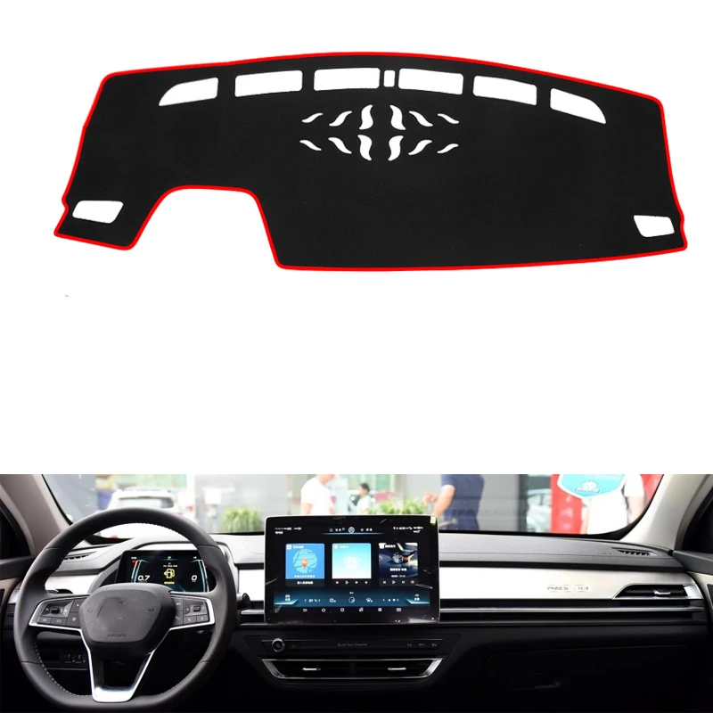 for BYD QIN DM qin pro 2018 dashboard mat Protective pad Shade Cushion Pad interior sticker car styling accessories | Автомобили и
