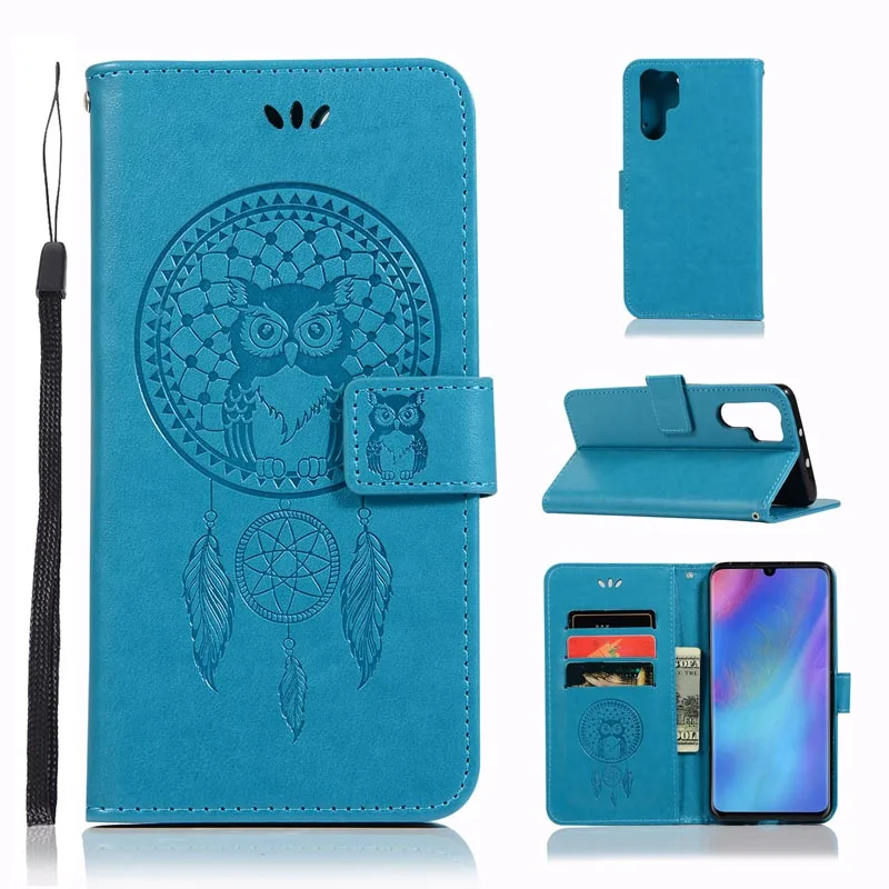 Кожаный чехол для Huawei P30 Pro P20 P10 P8 P9 Lite 2017 чехол-книжка Plus чехлы | Мобильные телефоны