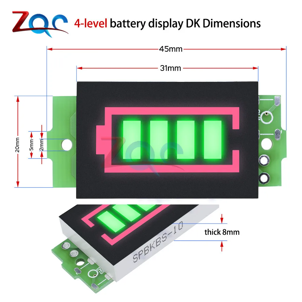 1S 2S 3S 4S 6S 7S Series Lithium Battery Capacity Indicator Display Electric Vehicle Li-po Li-ion Power Tester Module | Инструменты
