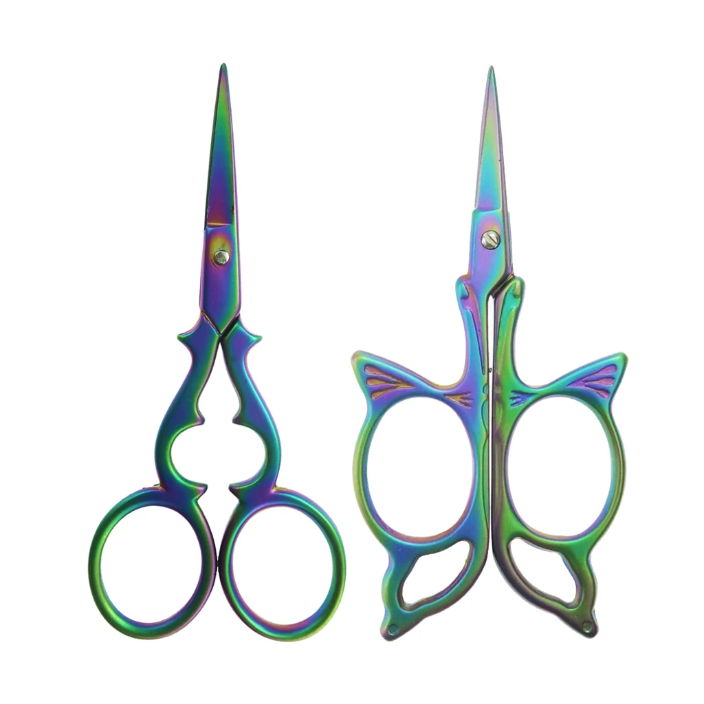 2 шт. винтажные ножницы для вышивания крестиком | Дом и сад