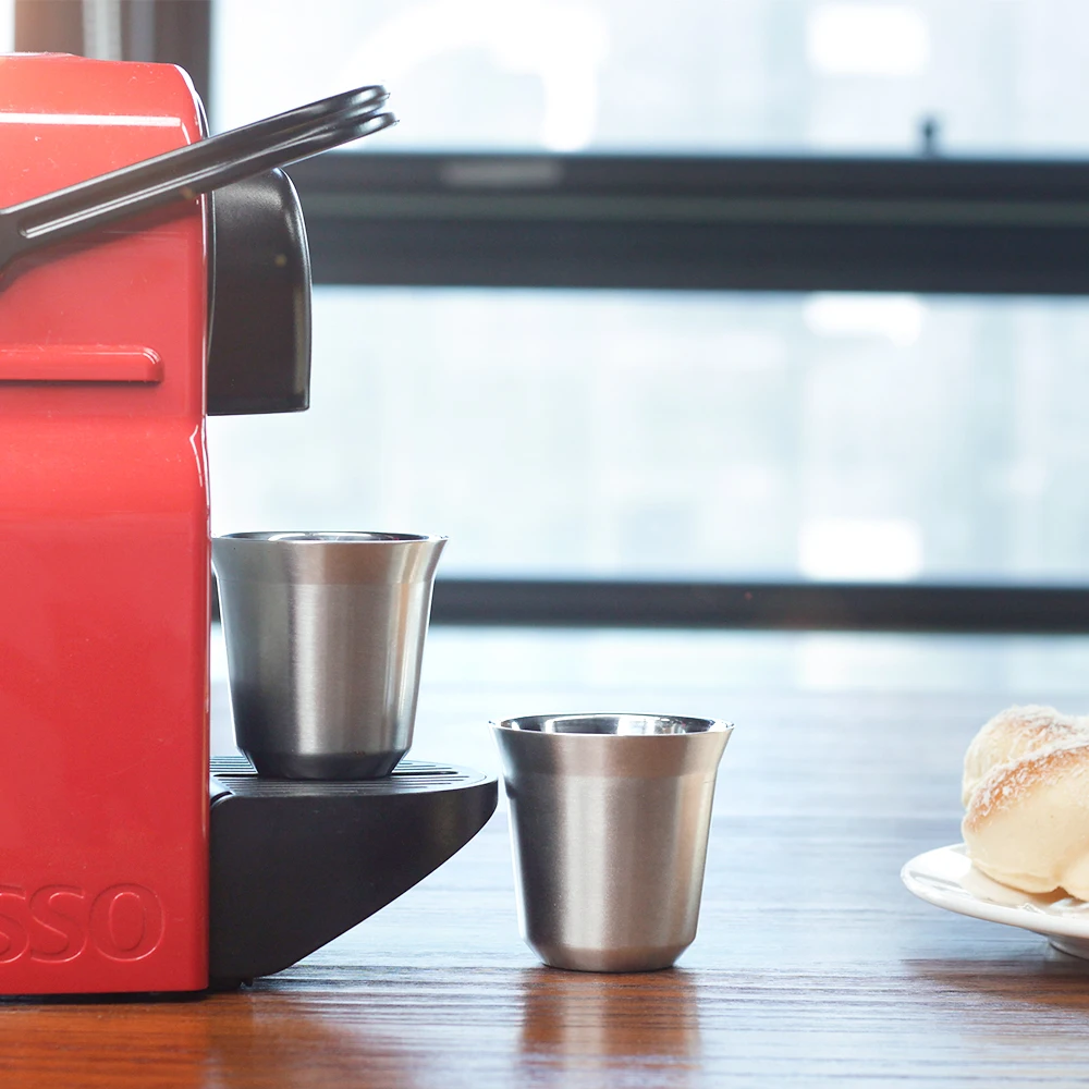 Кофеварка эспрессо нержавеющая сталь Nescafe keurig термокапсула с двойными стенками