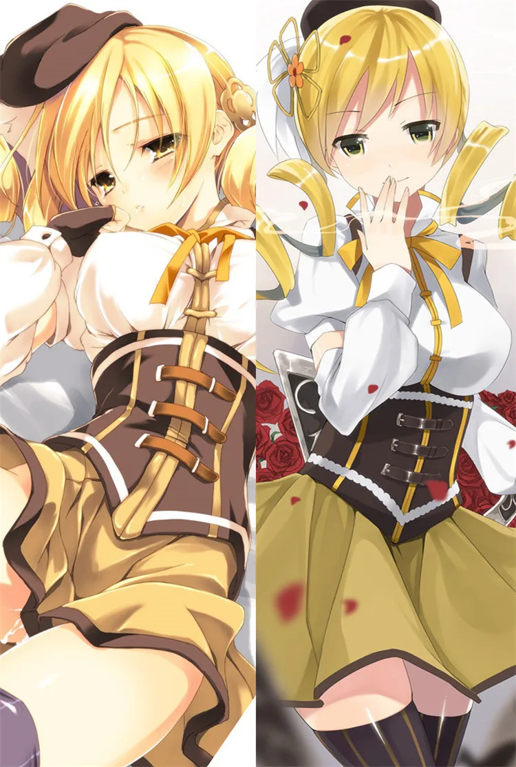 Японское аниме Puella Magi Madoka Magica персонаж сексуальная девушка Tomoe Mami otaku Dakimakura