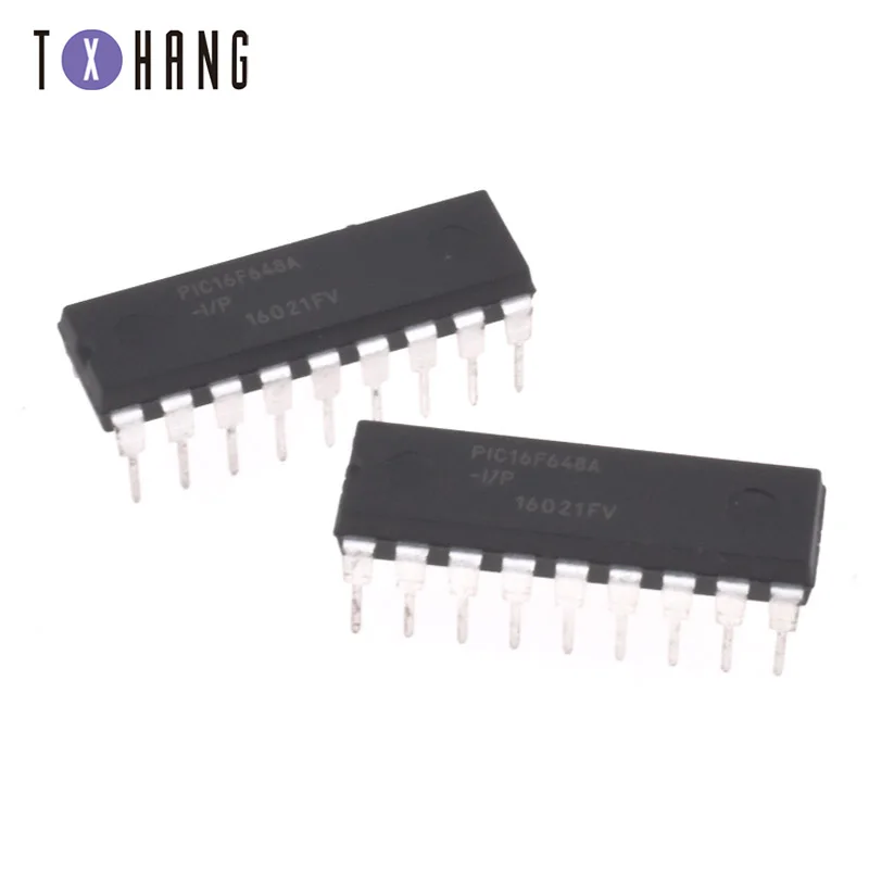 1 шт. PIC16F648A I/P DIP 18 DIP18 16F648A DIP|Интегральные схемы| |