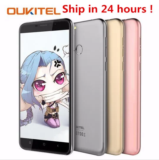 

OUKITEL U20 Plus 4G Dual Camera Fingerprint 5.5"Android 6.0 1.5GHz MTK6737T Quad Core 2GB+16GB 13MP Mobile Phone