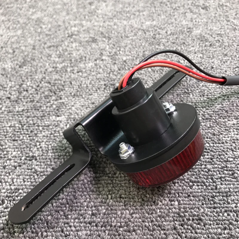 JEAZEA мотоцикл 12V светодиодный красный задний хвост стоп-светильник для мотоцикла