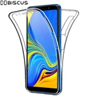 Чехол 360 градусов для Samsung Galaxy Note 8 9 10 Lite 20 Ultra S8 S9 S10 Plus S10E A5 A6 A7 A8  J4 J5 J6 2018 2017 J7 Pro Полное покрытие корпуса