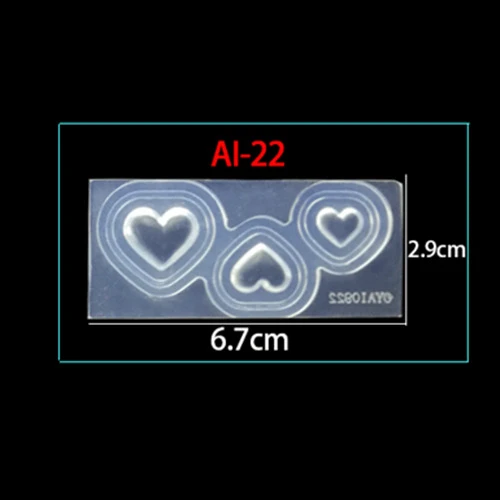 22 Фламинго 3D акриловая Форма для украшения ногтей УФ гель DIY дизайн мороженое силиконовые шаблоны для дизайна ногтей Шаблон Маникюр - Цвет: 22